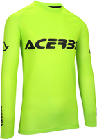 Acerbis J-Windy Vented Limelight Motocross Jersey,  green,  Size S for Men