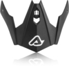 Acerbis Jet Aria Helmet Peak,  black,  black,  Size One Size