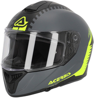 Acerbis Krapon 2024 Helmet,  grey-yellow,  Size S for Men