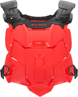 Acerbis Linear Chest Protector,  black-red for Men