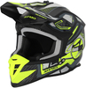 Acerbis Linear Graphic 2024 Motocross Helmet,  black-yellow,  Size XS for Men