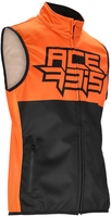 Acerbis Linear Softshell Motocross Vest,  black-orange,  Size L for Men