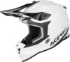 Acerbis Linear Solid Motocross Helmet,  black-white,  Size 2XL for Men