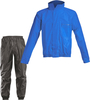 Acerbis Logo 2-Piece Rain Suit,  black-blue,  Size S,  black-blue,  Size S