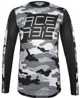 Acerbis LTD Muuh Motocross Jersey,  black-grey,  Size L,  black-grey,  Size L
