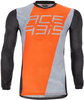 Acerbis MX J-Track 1 Motocross Jersey,  grey-orange,  Size 3XL,  grey-orange,  Size 3XL