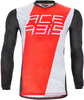 Acerbis MX J-Track 1 Motocross Jersey,  white-red,  Size 3XL,  white-red,  Size 3XL