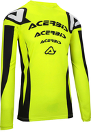 Acerbis MX J-Track Askar Motocross Jersey,  black-yellow,  Size L for Men