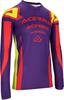 Acerbis MX J-Track Askar Motocross Jersey,  red-purple,  Size S for Men