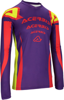 Acerbis MX J-Track Askar Motocross Jersey,  red-purple,  Size XL for Men