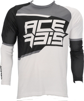 Acerbis MX J-Windy 2 Motocross Jersey,  black-white,  Size L,  black-white,  Size L