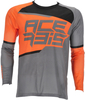 Acerbis MX J-Windy 2 Motocross Jersey,  grey-orange,  Size 3XL,  grey-orange,  Size 3XL