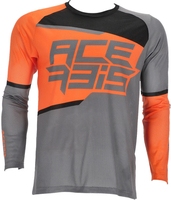 Acerbis MX J-Windy 2 Motocross Jersey,  grey-orange,  Size M,  grey-orange,  Size M