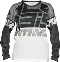 Acerbis MX J-Windy 4 Kids Motocross Jersey,  black-white,  Size 2XL