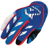 Acerbis MX Kids Motocross Gloves,  red-blue,  Size S,  red-blue,  Size S