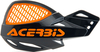 Acerbis MX Uniko Vented Hand Protectors,  black-orange,  black-orange,  Size One Size