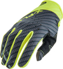Acerbis MX X-Flex Motocross Gloves,  black-yellow,  Size S,  black-yellow,  Size S