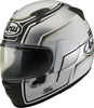 Arai Profile-V Bend Helmet,  black-white,  Size S