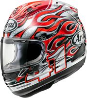 Arai RX-7V Evo Haga Replica Helmet,  red,  Size M for Men