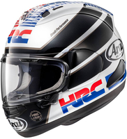 Arai RX-7V HRC Helmet,  white-red-blue,  Size XS,  white-red-blue,  Size XS