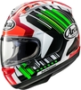 Arai RX-7V Rea Green Helmet,  black-white-red,  Size L,  black-white-red,  Size L