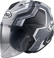 Arai SZ-R VAS RSW,  black-grey-white,  Size S,  black-grey-white,  Size S