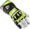Arlen Ness Assen Motorcycle Gloves,  black-white-yellow,  Size 3XL,  black-white-yellow,  Size 3XL