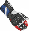 Arlen Ness Imola Motorcycle Gloves,  black-white-red-blue,  Size 2XL,  black-white-red-blue,  Size 2XL