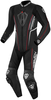 Arlen Ness Losail One Piece Leather Suit,  black-white-red,  Size 54,  black-white-red,  Size 54