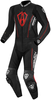 Arlen Ness Losail Two Piece Leather Suit,  black-white-red,  Size 54,  black-white-red,  Size 54