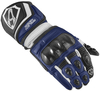 Arlen Ness Monza 2.0 Motorcycle Gloves,  black-white-blue,  Size 2XL,  black-white-blue,  Size 2XL