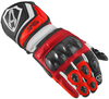 Arlen Ness Monza 2.0 Motorcycle Gloves,  black-white-red,  Size 2XL,  black-white-red,  Size 2XL