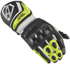 Arlen Ness Monza 2.0 Motorcycle Gloves,  black-white-yellow,  Size M,  black-white-yellow,  Size M