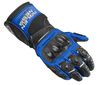 Arlen Ness Mugello Motorcycle Gloves,  black-blue,  Size XS for Men