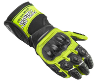 Arlen Ness Mugello Motorcycle Gloves,  black-yellow,  Size XL,  black-yellow,  Size XL