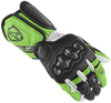 Arlen Ness RG-X Motorcycle Gloves,  black-white-green,  Size XL,  black-white-green,  Size XL