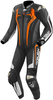 Arlen Ness Sugello 2 One Piece Motorcycle Leather Suit,  black-orange,  Size 48 for Men