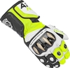 Arlen Ness Sugello Gloves,  black-white-yellow,  Size 3XL,  black-white-yellow,  Size 3XL