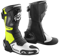 Arlen Ness Sugello Motorcycle Boots,  black-yellow,  Size 38,  black-yellow,  Size 38