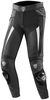 Arlen Ness Sugello Motorcycle Leather Pants,  black-white,  Size 50,  black-white,  Size 50