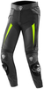 Arlen Ness Sugello Motorcycle Leather Pants,  black-yellow,  Size 50,  black-yellow,  Size 50