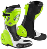 Arlen Ness Xaus-Evo D Motorcycle Boots,  black-yellow,  Size 42,  black-yellow,  Size 42