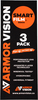 Armor Vision Smartfilm Tear-Off Film 62mm - Pack of 3,  clear