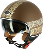 Astone Abstract Cali Jet Helmet,  brown,  Size S,  brown,  Size S