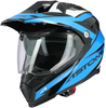 Astone Crossmax Ouragan Motocross Helmet,  blue,  Size L,  blue,  Size L
