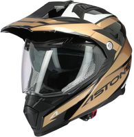 Astone Crossmax Ouragan Motocross Helmet,  gold,  Size L,  gold,  Size L
