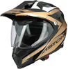 Astone Crossmax Ouragan Motocross Helmet,  gold,  Size M,  gold,  Size M