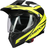 Astone Crossmax Ouragan Motocross Helmet,  yellow,  Size S,  yellow,  Size S