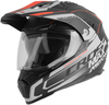 Astone Crossmax Road Helmet,  black-grey-red,  Size XL,  black-grey-red,  Size XL