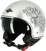 Astone Dirty Thrills Jet Helmet,  silver,  Size S,  silver,  Size S